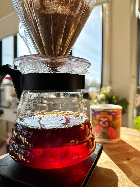 Light roasted coffee
